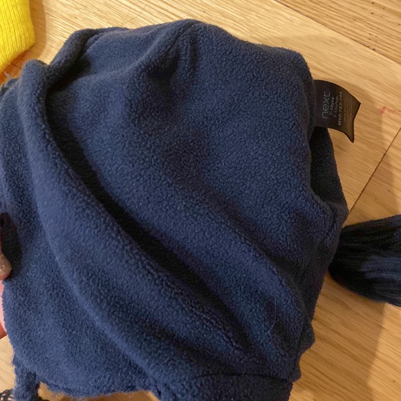 🦖 Next Rainbow dinosaur winter fleece hat - Picture 3 of 5